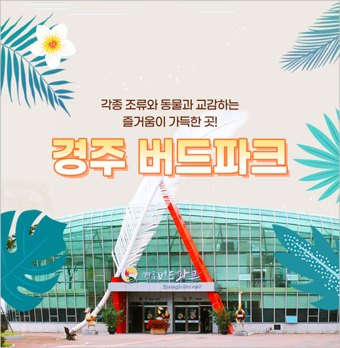 [경주] 경주 버드파크 성인 1인 입장권(~08월권)