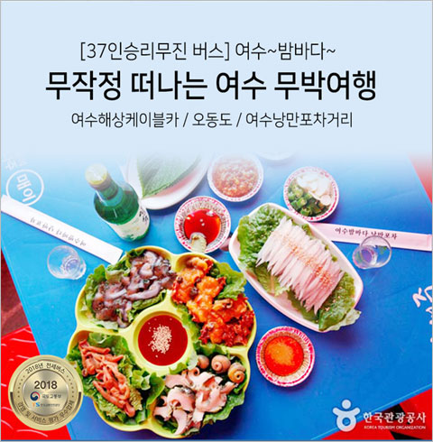 [서울출발] 여수해상 케이블카+오동도+여수낭만포차